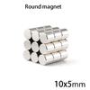 10/20ks 10mm x 5mm/8x2mm Kotoučové magnety pro DIY projekty, nářadí, organizaci kanceláře a domácnosti