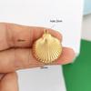 1 Piece Stainless Steel Pendant Charm Heart Rose Shell Star Sun Butterfly Bow Flower Red Gold Custom Necklace
