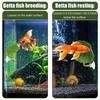 Betta Fish Hammock 5 Pieces Adjustable Betta Leaf Hammock Fish Toys Set Aquarium Decor for Playing Breeding Shrimp Corydora