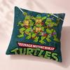 Cartoon Teenage Mutant Ninja Turtles Cushion Cover Premium Reversible Pillow Cover in Dual Comfort Decor for Home  Car