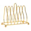 Gold Palette Rack Makeup Palette Organizer Gold Coaster Rack Holder for Nail Polish Foundation Concealer Color Paints Mixing Palette