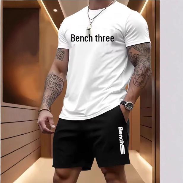 Men's 2025 Trendy Letter Print Short-Sleeve T-Shirt