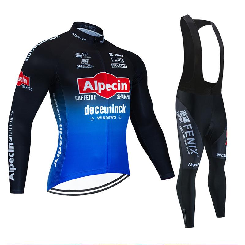 Traje de Ciclismo Transpirable Otoño 2026, Ropa de Ciclismo de Carretera Tour De France, Polar de Invierno Secado Rápido Protector Solar, Ropa de Ciclismo para Hombre