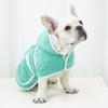 Custom Microfiber Absorbent Bathrobe Shower Towel for Cats Dogs XS-XL Quick Drying Sustainable Style Cute Design Spring Grooming
