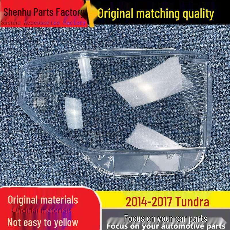 

Compatible Toyota Tundra Headlight Cover for 2014-2017 Models - Transparent Lens Shell Driver Side Regular without Sealant