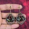 Dragon Bloodstone Earrings Copper Wire Wrapped Gemstone Jewelry Copper Earring Handmade Jewelry Wire Wrap Earring Gifts for Her Drop Earring