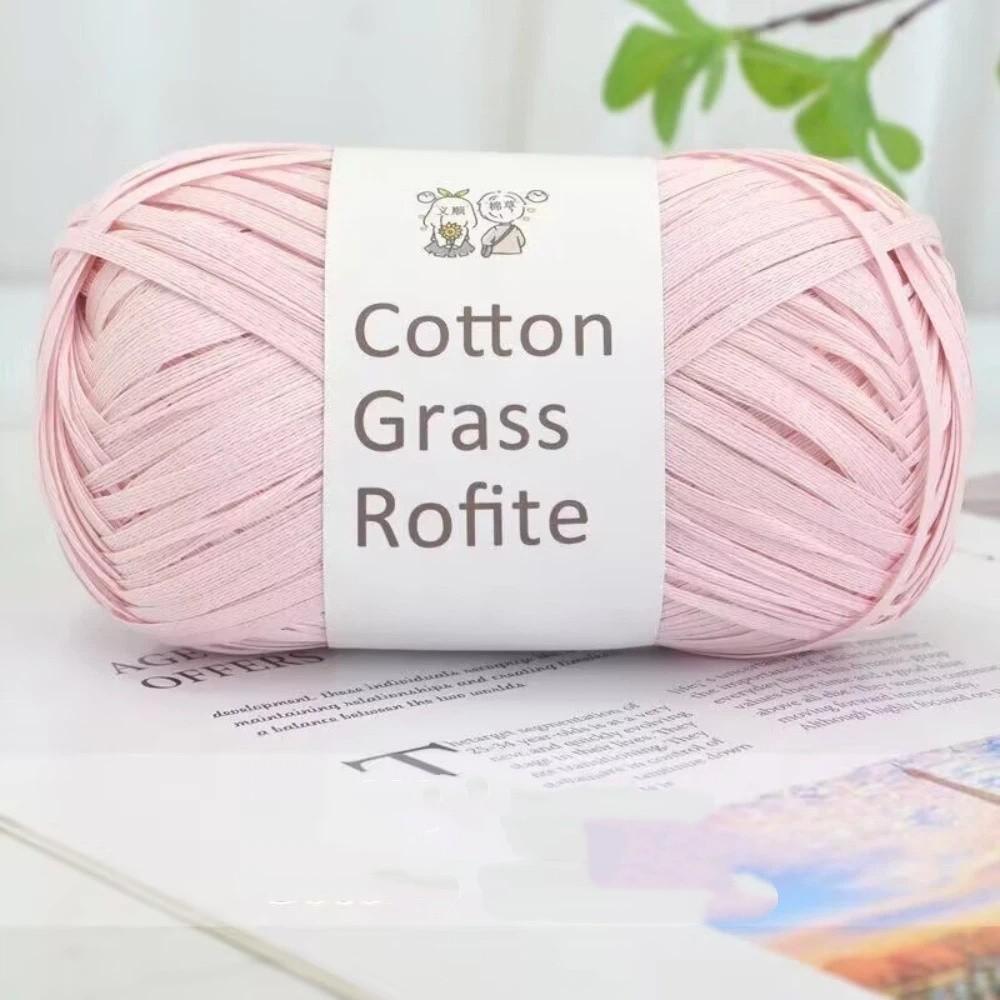 Multicolour Raffia Straw Yarn DIY Packaging Tape New Gift Wrapping Rope Knitting