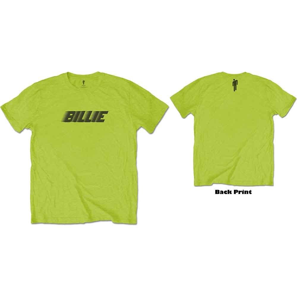 BILLIE EILISH Racer Logo Green T-SHIRT NEW S M L XL 2X authentic band merch