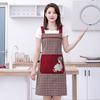 Cartoon Girl Women Kitchen Apron Household Coffee House Apron Work Apron  Barber Carpenter Florist