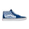 Men's Sneakers Skate Grosso Mid Supreme Monogram S Logo Royal Royal/White