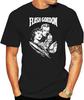 Flash Gordon Group Spaceship Adult T Shirt Black
