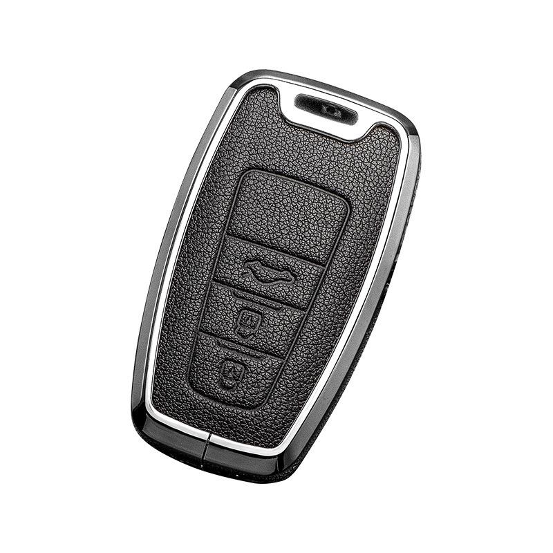 Full-Cover Metal Key Case for Toyota Corolla, RAV4, Rongfang, Wilanda, Levin, Camry