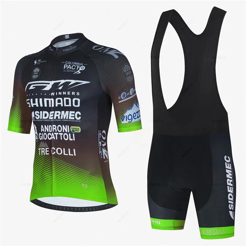 

Quick Drying Cycling Jersey Set, Summer Clothing, MTB Bike Clothes, Uniform, Bicycle Suit, 2025 M