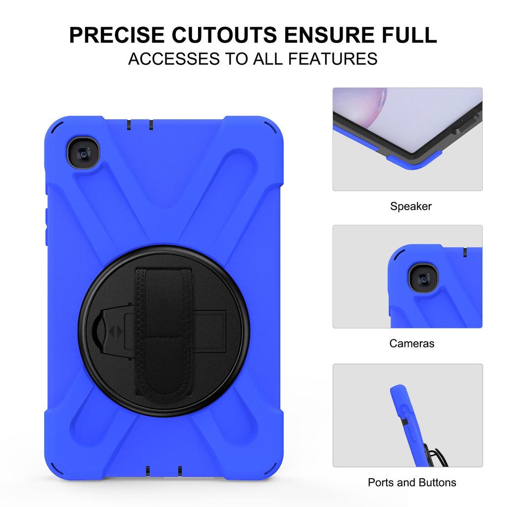 8,4" T307 Anti-Drop-Tablet-Schutzhülle mit drehbarer Halterung – handliches, verbiegungssicheres Design