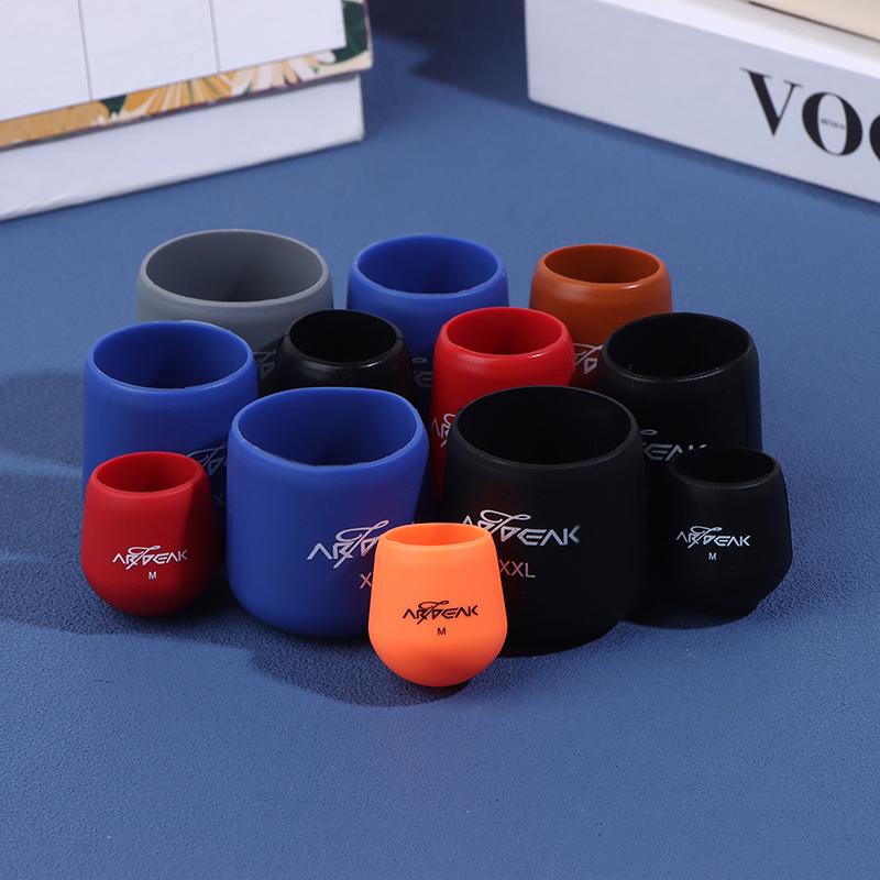 NEW 1Pc Fishing Rod Handle Protective Case Silicone Lure Rod Bottom Protector Fishing Rod End Cap Cover Accessories Random Color
