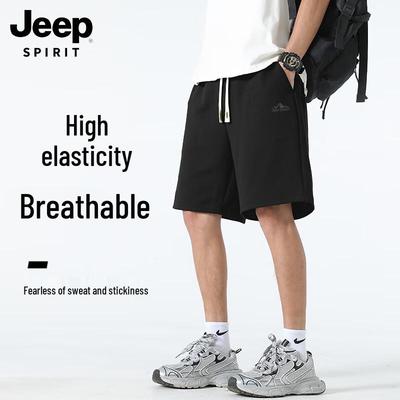 JEEP SPIRIT Men's Quick-Dry Cooling Casual Shorts