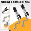 NEWACALOXSoldering Helping Hands Third Hand Tool with Magnetic Base Adjustable Metal Circuit Board Holder for PCB Welding Repair