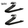 Suit Trousers Hanger 10PCS Trouser Rack No Clips or Teeth Marks Hangers Pull Out Pants Without Creases Hold Multiple Scarves Ties Organizer Clip-free