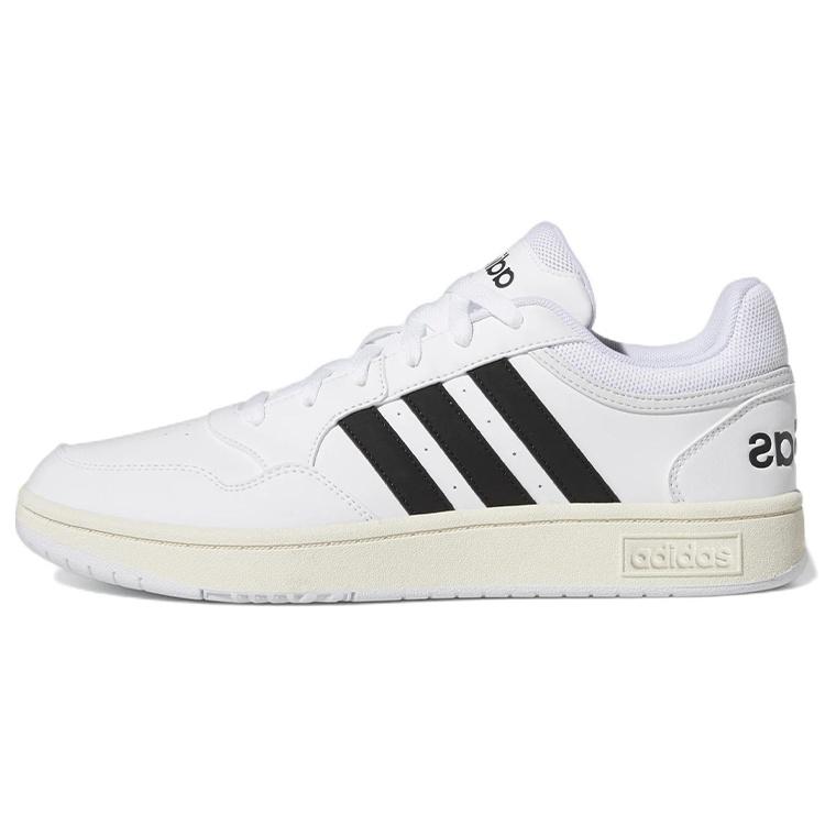 adidas Hoops 3.0 Low White Black Men s GY5434 EU 44⅔
