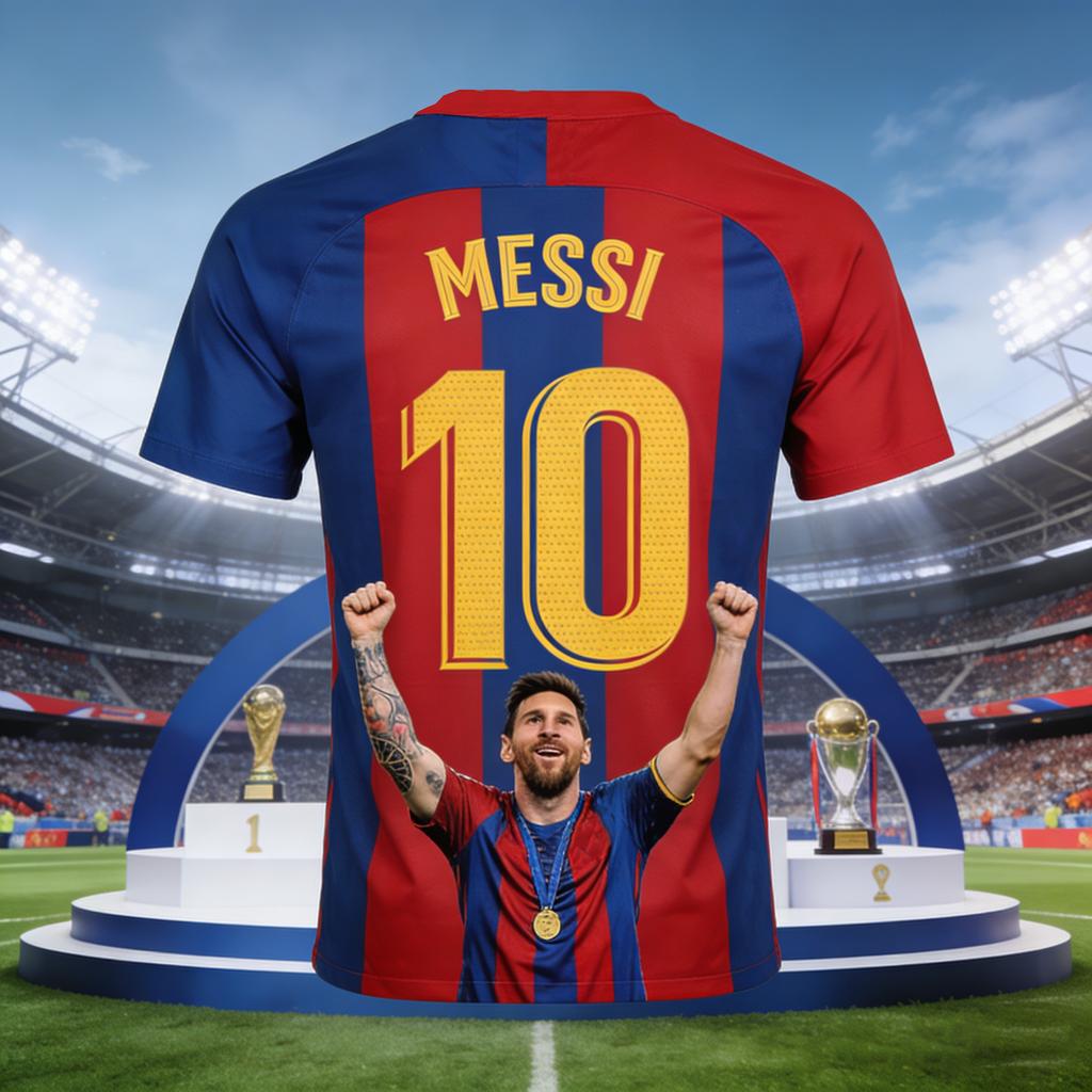 Messi 3D Print Sport Quick-drying Breatha Men Women T-Shirt Football Jersey Team Club Fan Training Parent-child Clothing Summer