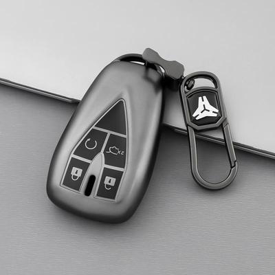 Graue TPU-Autoschlüsselhülle für Changan UNIK CS35PLUS CS55 PLUS CS75 PLUS Oshan X7 X5 Schlüsselanhänger Autozubehör