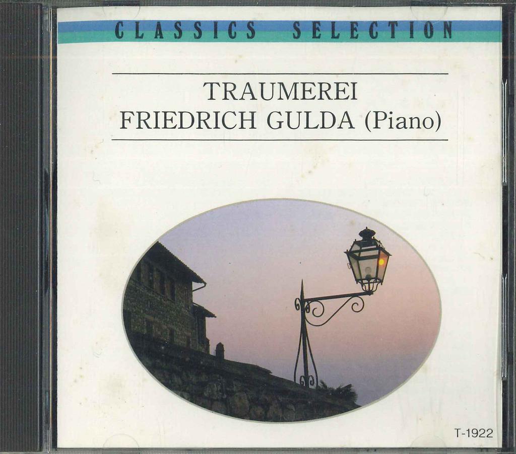 CD GULDA - Traumerei T1922 CTA Japan ObiClassical Used
