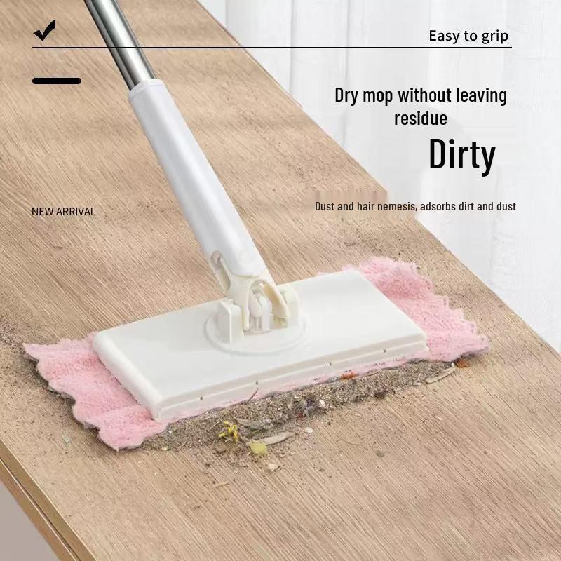 Automatic Bathroom Cleaning Mop with Towel