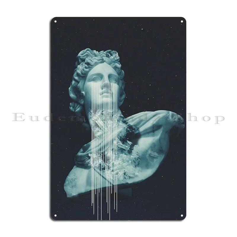 Crstl Metal Sign Cave Wall Cave Club Designer Cinema Tin Sign Poster 20x30cm(7.8x11.8inch)