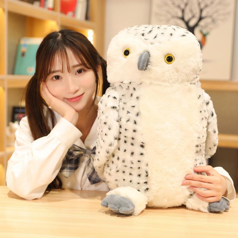 Owl Cartoon Plush Toy Stuffed Animal Doll Bedroom Decoration Gifts Children