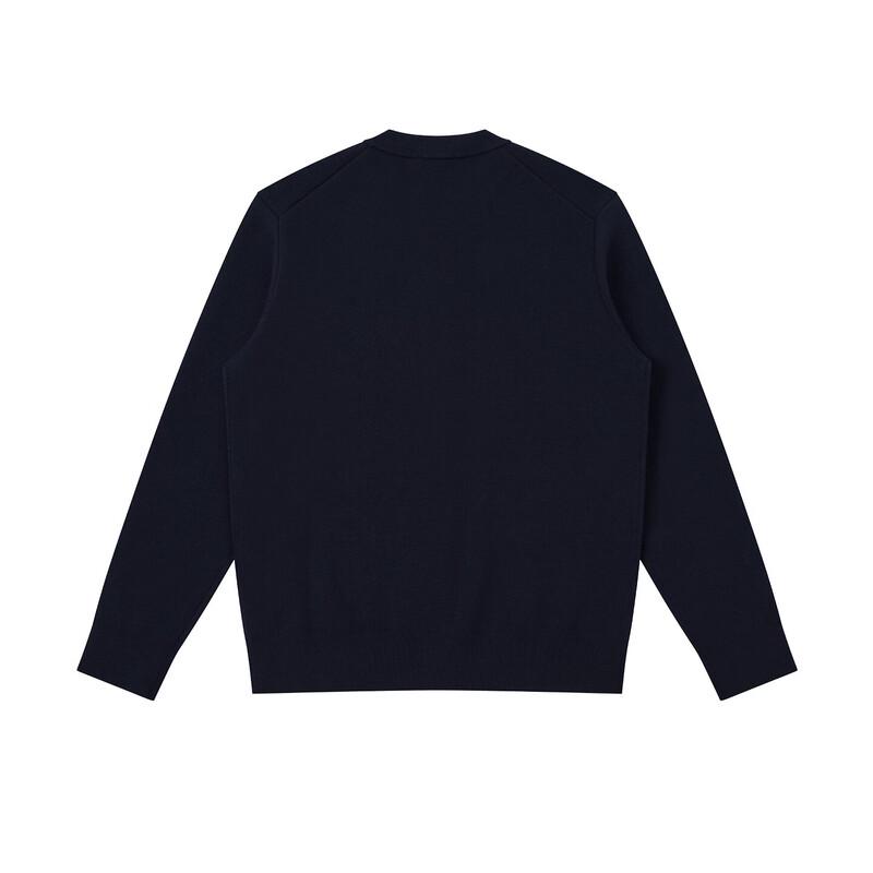 HAZZYS Men's 2026 Autumn Cotton Wool Blend Knit Cardigan