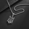 Neptune Trident Hip-hop Fashion Domineering High-end Versatile Jewelry Pendant Necklace