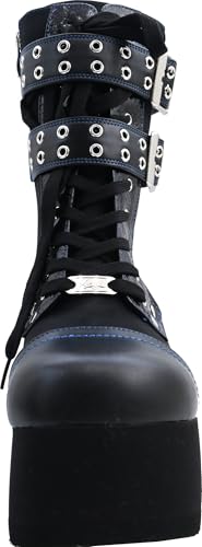 Men's platform lace-up short boots