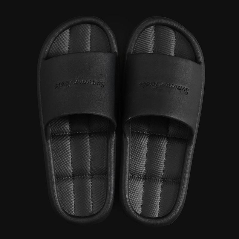 Slippers Women's Home Couple Hotel Bathroom Non-slip Thick Bottom Massage Indoor Summer Cool Slippers Men