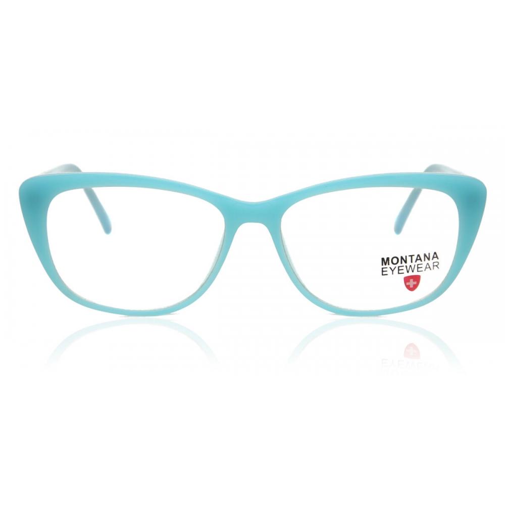 

Montana Eyewear Ma56 Ma56 Women Eyeglasses Milky Blue/54-15-141
