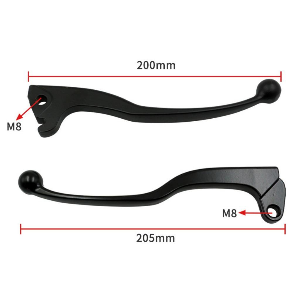 Black Brake Clutch Levers Off-road Vehicle Modification For YBR 125 2005-2015 YBR125 125CC
