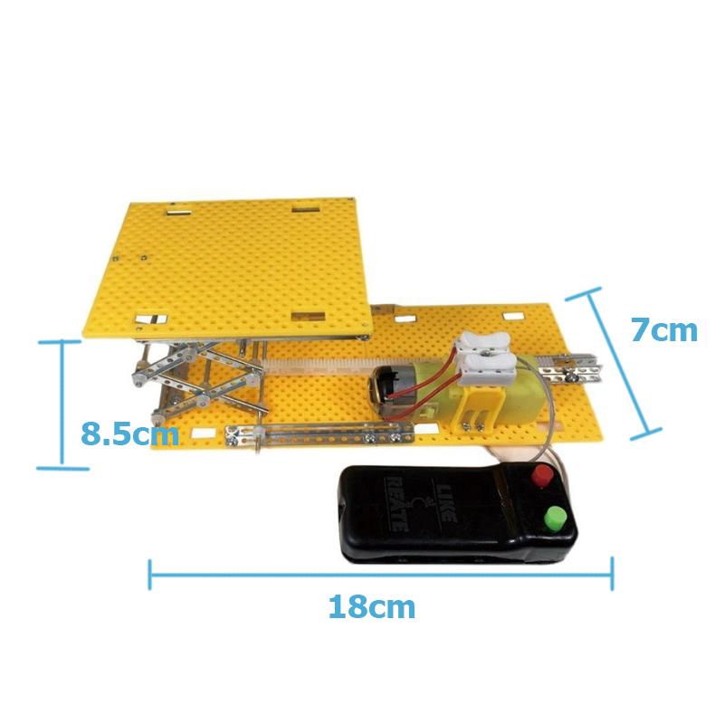 

Модель электрической подъемной платформы с дистанционным управлением Детская научная игрушка Технология Изучение физики Развивающие игрушки для детей