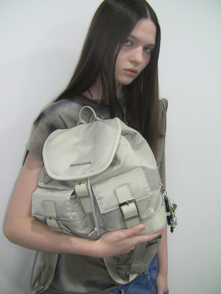 Fillintheblank Pk Backpack (Nylon)(Lighy Gray)