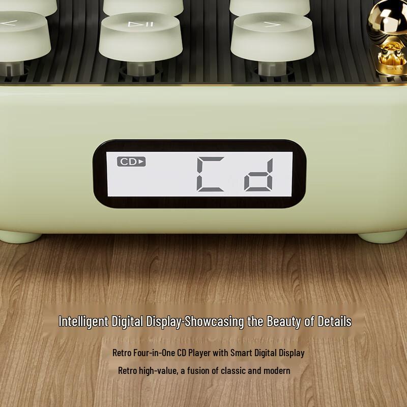 Kuangxiang K8 Retro Bluetooth CD Player & Speaker