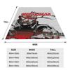 Flannel Throw Blanket MGS1 Solid Snake Game Metal Gear Warm Plush Blankets Soft Bedspread for Bed Living Room Home Travel Couch