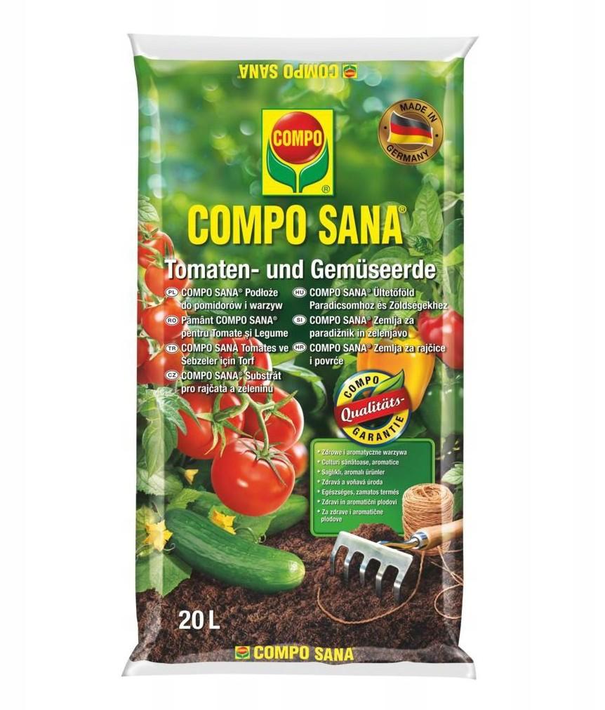 Compo Sana Substrate for Tomatoes and Vegetables with Fertilizer