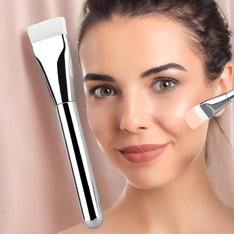 Flat Foundation Brush Liquid Makeup Concealer Foundation Brush Spatula Ultra Thin Concealer Pad Professional Make Up Tools