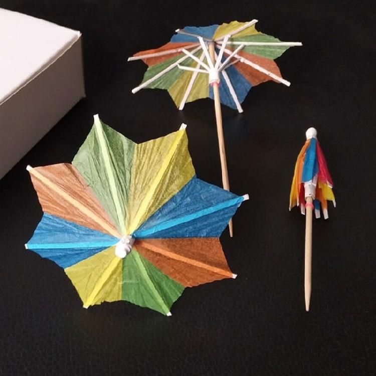 Creative Cocktail Umbrella Picks for Eye-Catching Drink Presentation