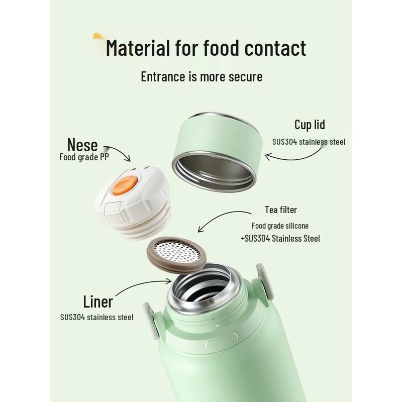 SUPOR Large Capacity Insulated Stainless Steel Bottle