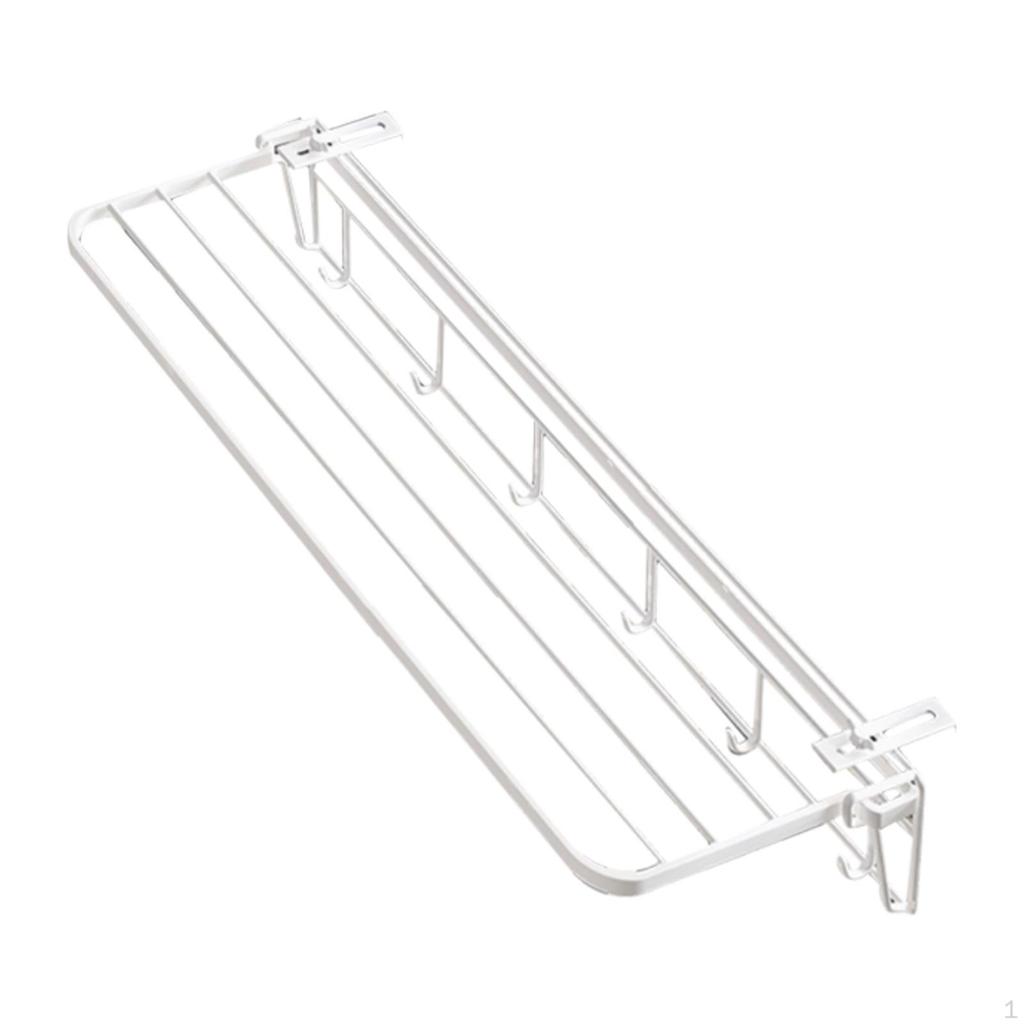Balcony Railing Coat Rack, Window Sill Foldable, Portable, Space-saving, for Indoor Use,