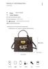 Luxurious Embroidered Elephant Tote Bag - 2026 Fashion, Large Capacity Handbag for Women