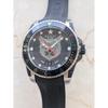 Used New and unused GUCCI watch G Timeless Men's YA136322 Diver's Watch DIVE Cat Black Silver Rubber