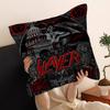 S-Slayer Rock Band Pillow Cover For Bedroom Room And Living Room Sofa Decorative Cushion Cover