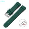 Tropikalny Silikonowy Pasek do Zegarka z Szybkim Mocowaniem 20mm 22mm dla Oris dla Seiko dla Citizen Gumowe Paski Tropic Sport do Zegarków Smart