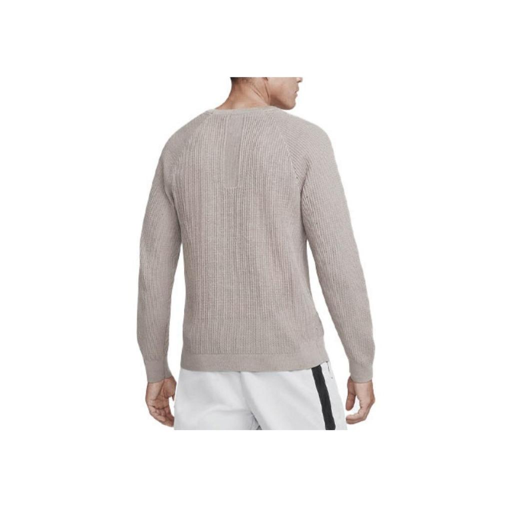 Nike Long Sleeve Crew Neck Sweatshirt Men Tops Brown DN3618-087