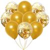 10pcs Confetti Happy Birthday Baby Shower Decoration Party Balloons Supplies